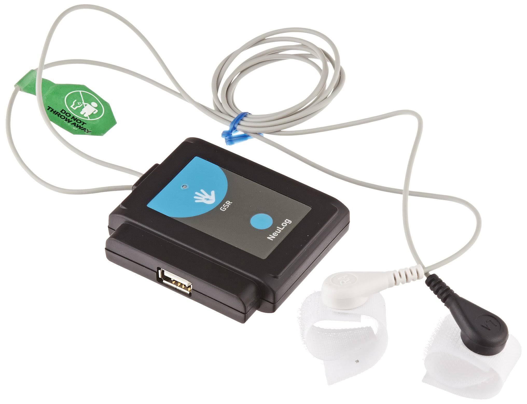 Galvanic Skin Response Sensor 10 NS Resolution 100 S/sec Maximum Sample