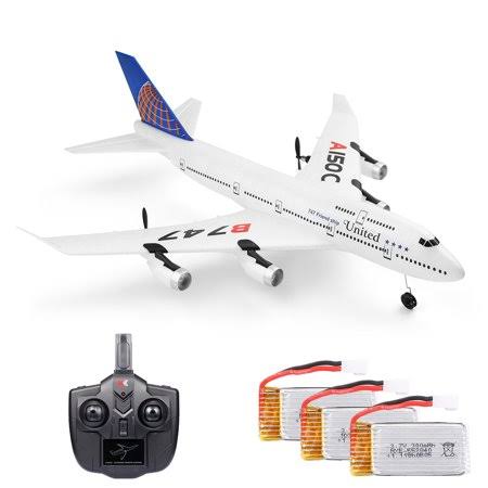 XKS A150 c RC Airplane 2.4G Plane RC Aircraft 2CH Remote Control EPP Airplane Miniature Model Plane Outdoor Toy 3