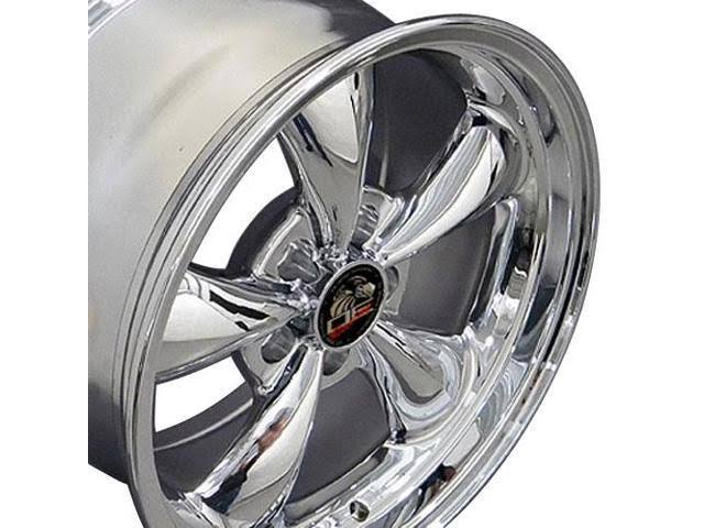 Wheels Fits Mustang Wheel Mustang Bullitt Rim FR01 17x9 Chrome Mustang