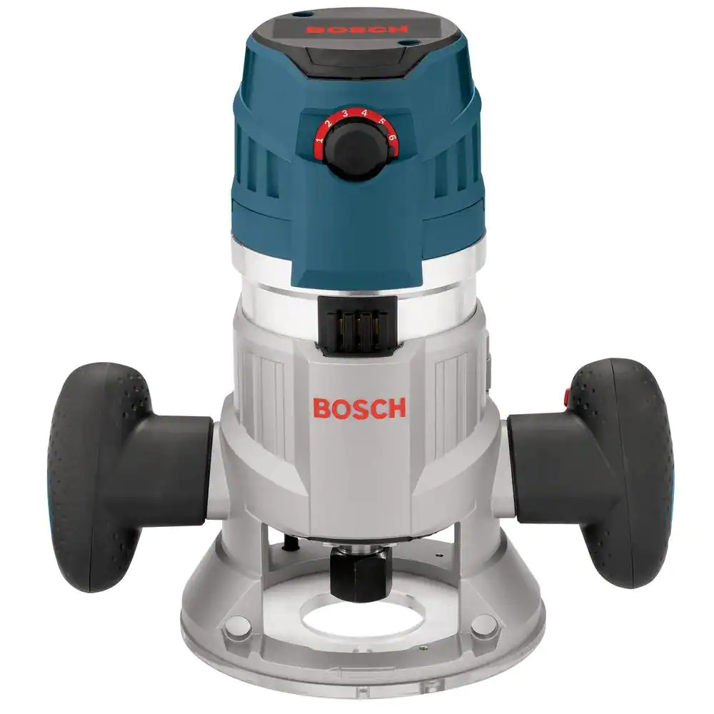 15 Amp 3 1/2 in. 2.3 HP Corded Electric Variable Speed Fixed Base Router Kit with Trigger