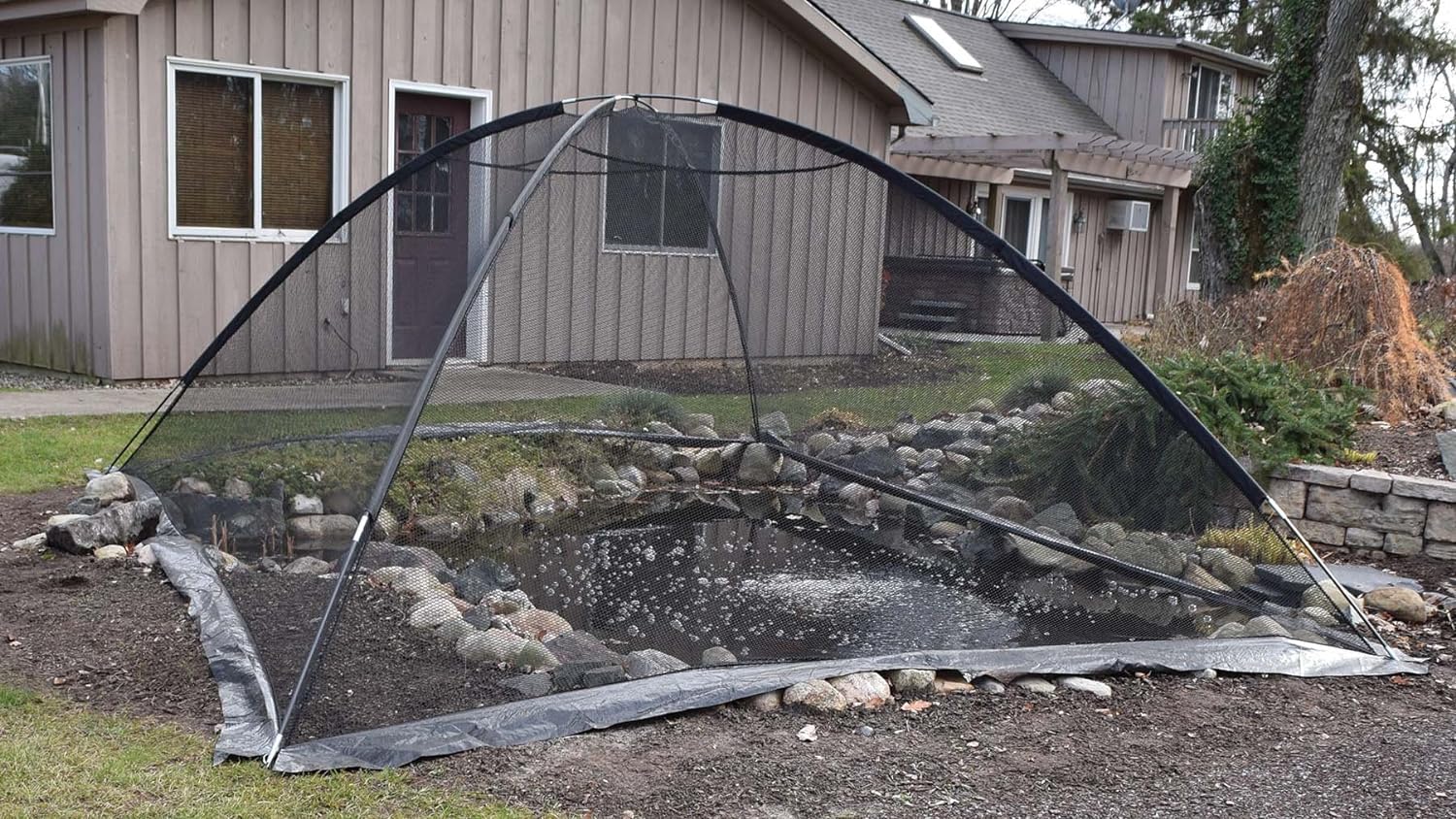 Gardens Ponds PCT1014 Pond Garden Cover Protective Net Tent Dome Netting 10ft by