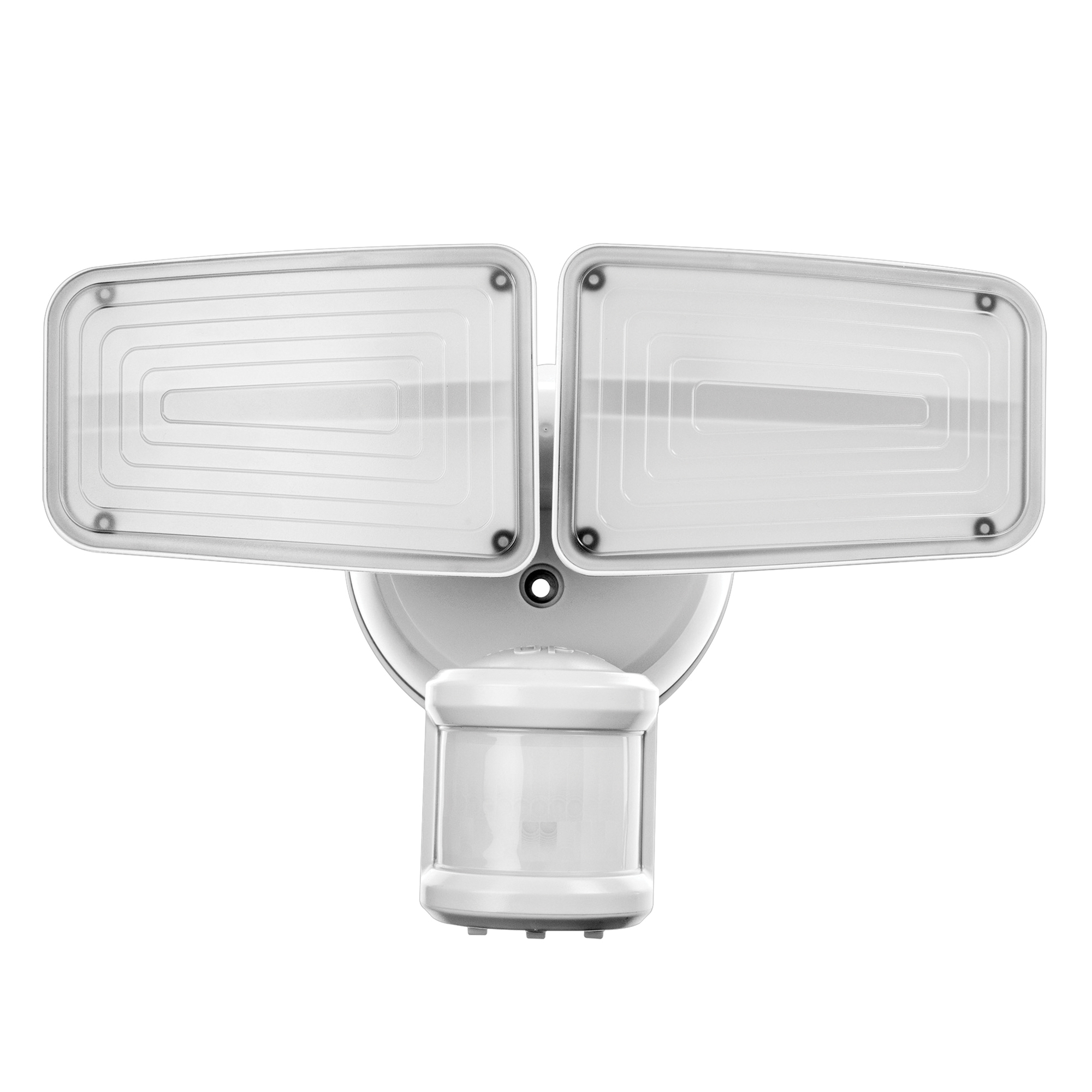 Zone Security 3000 Lumen Twin Head Halo LED Security Floodlight Color White Included (qty.) 1 Model