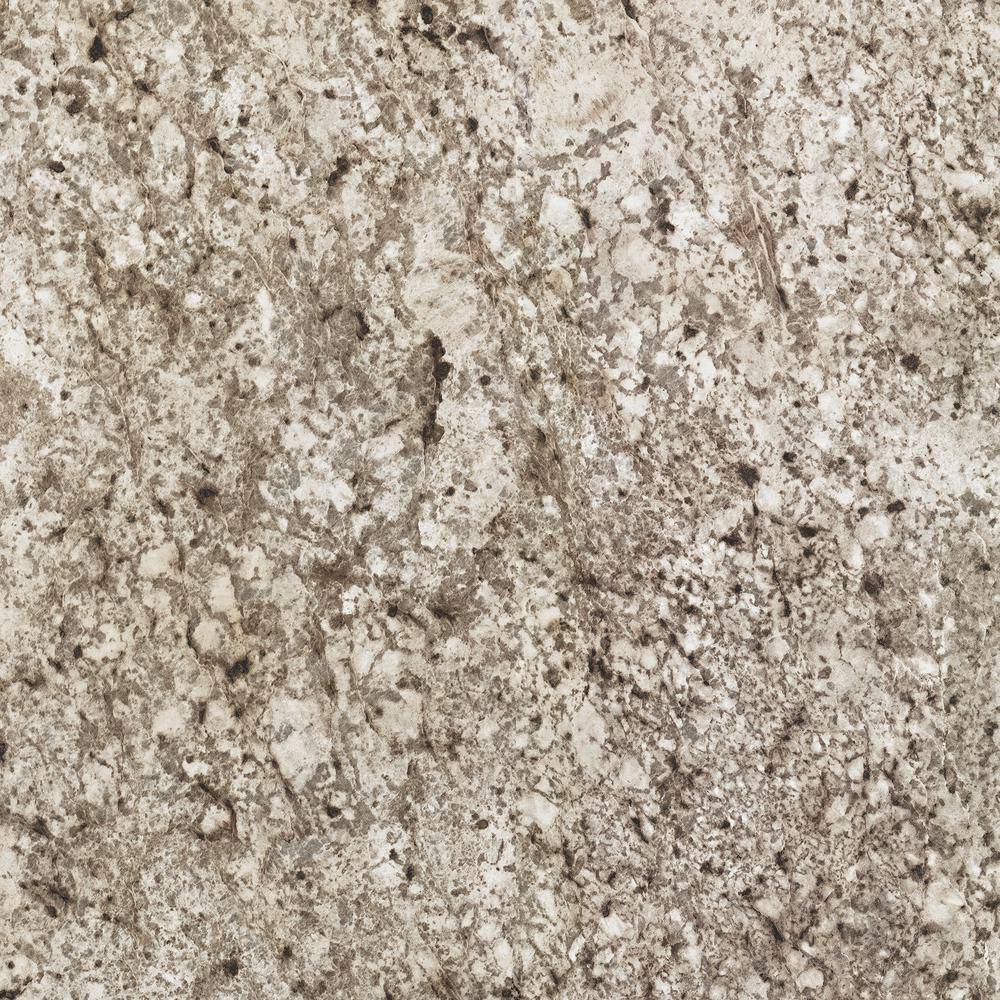 Bay 10 ft. Brown Laminate Countertop with Right Miter and Eased Edge in Tuscan Romano with