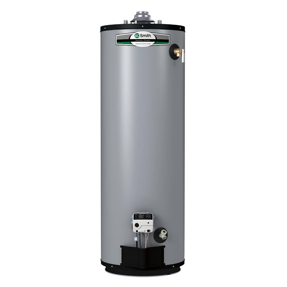 Smith Signature Select 40 Gallon Tall 9 Year Limited 40000 BTU Natural GAS Water Heater