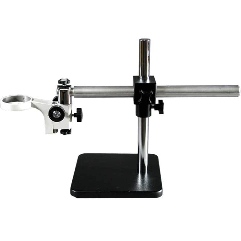Solid Aluminum Single Arm Microscope Boom Stand for Stereo with 76mm Pillar