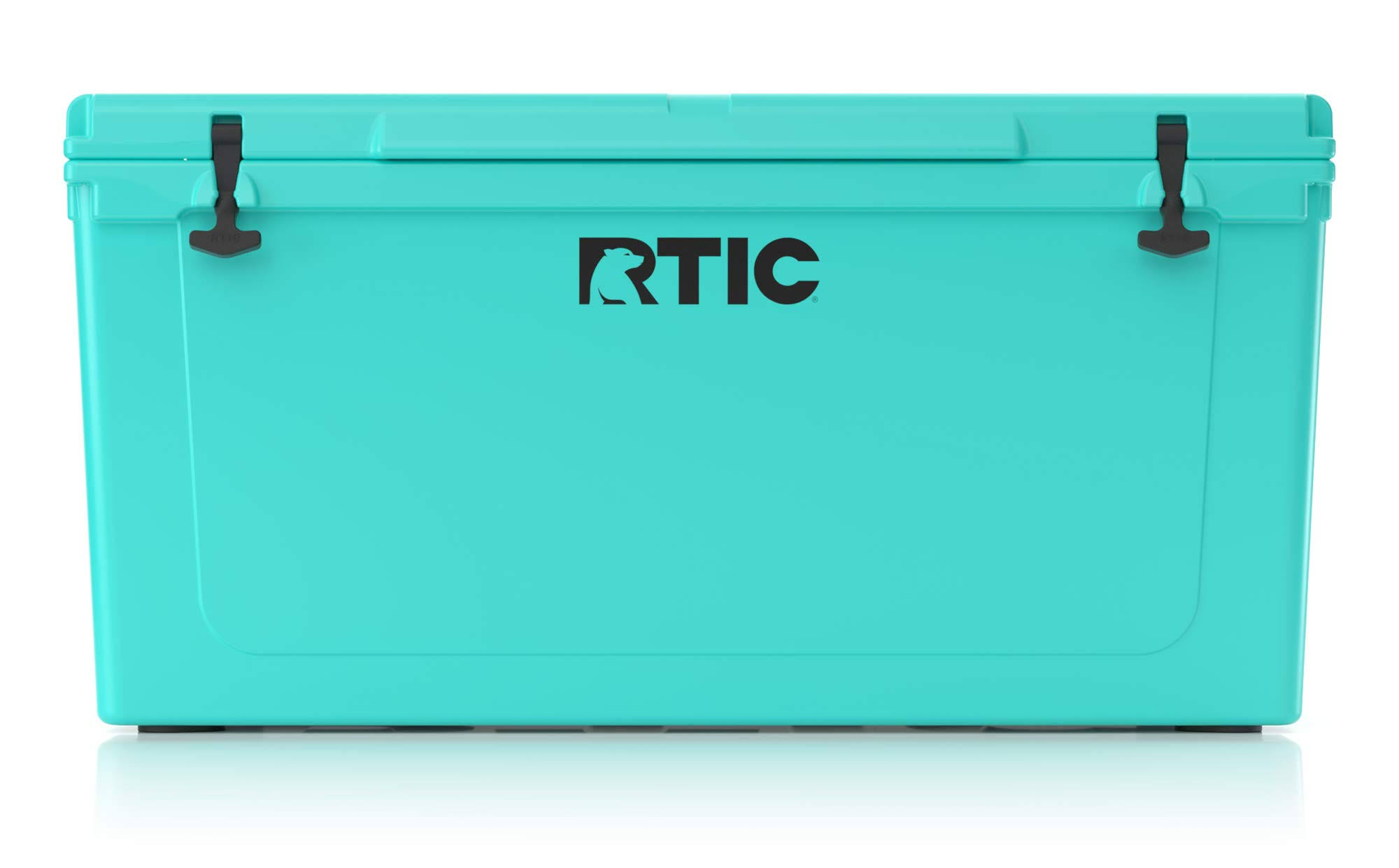 145 qt Hard Sided Cooler Seafoam Green Heavy Duty Rope Handles T Latch
