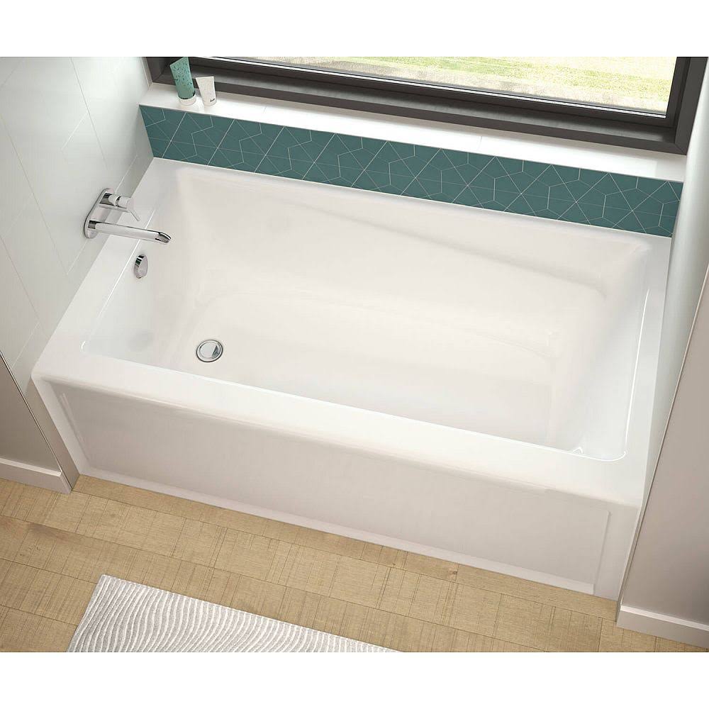 105519 L 000 001 Exhibit 60in x 30in IFS Soaking Bathtub with Left Hand