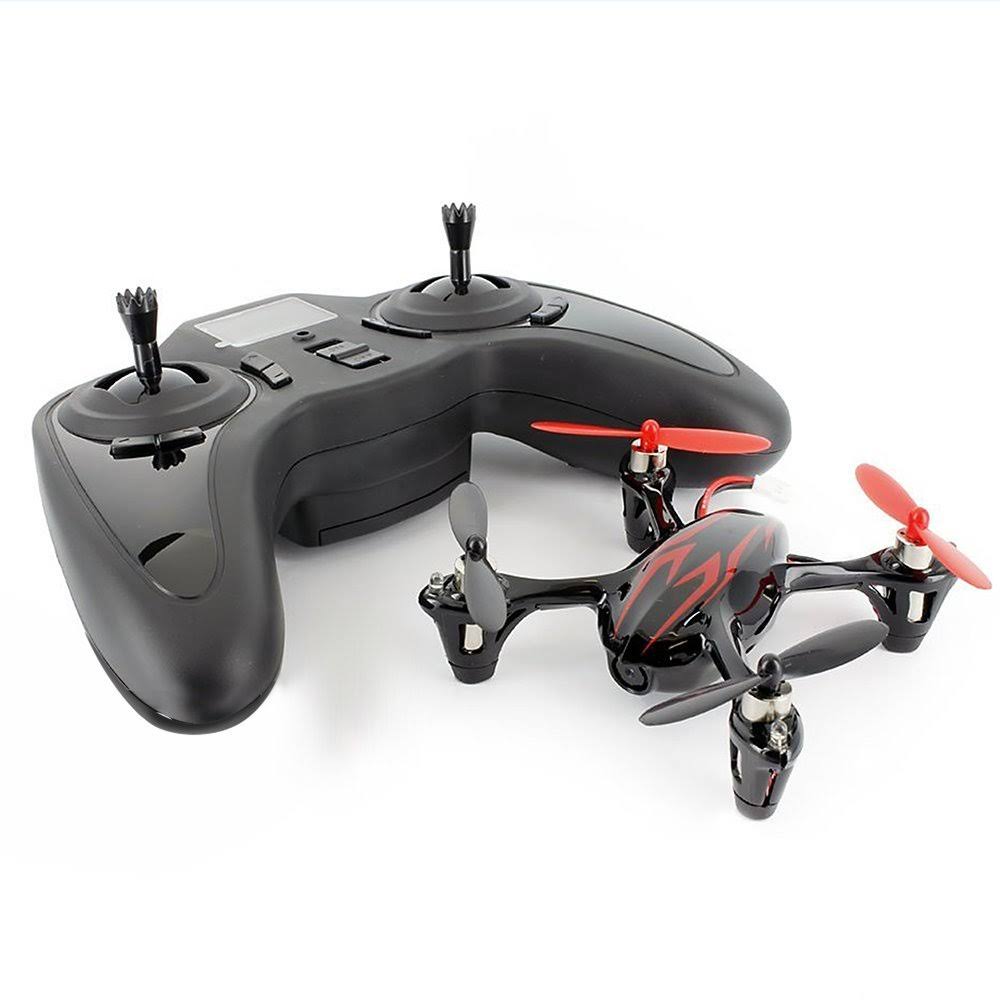 X4 H107c 4 Channel 2.4Ghz 6 Axis Gyro RC Quadcopter with 720p HD Camera Mode 2 RTF (Red