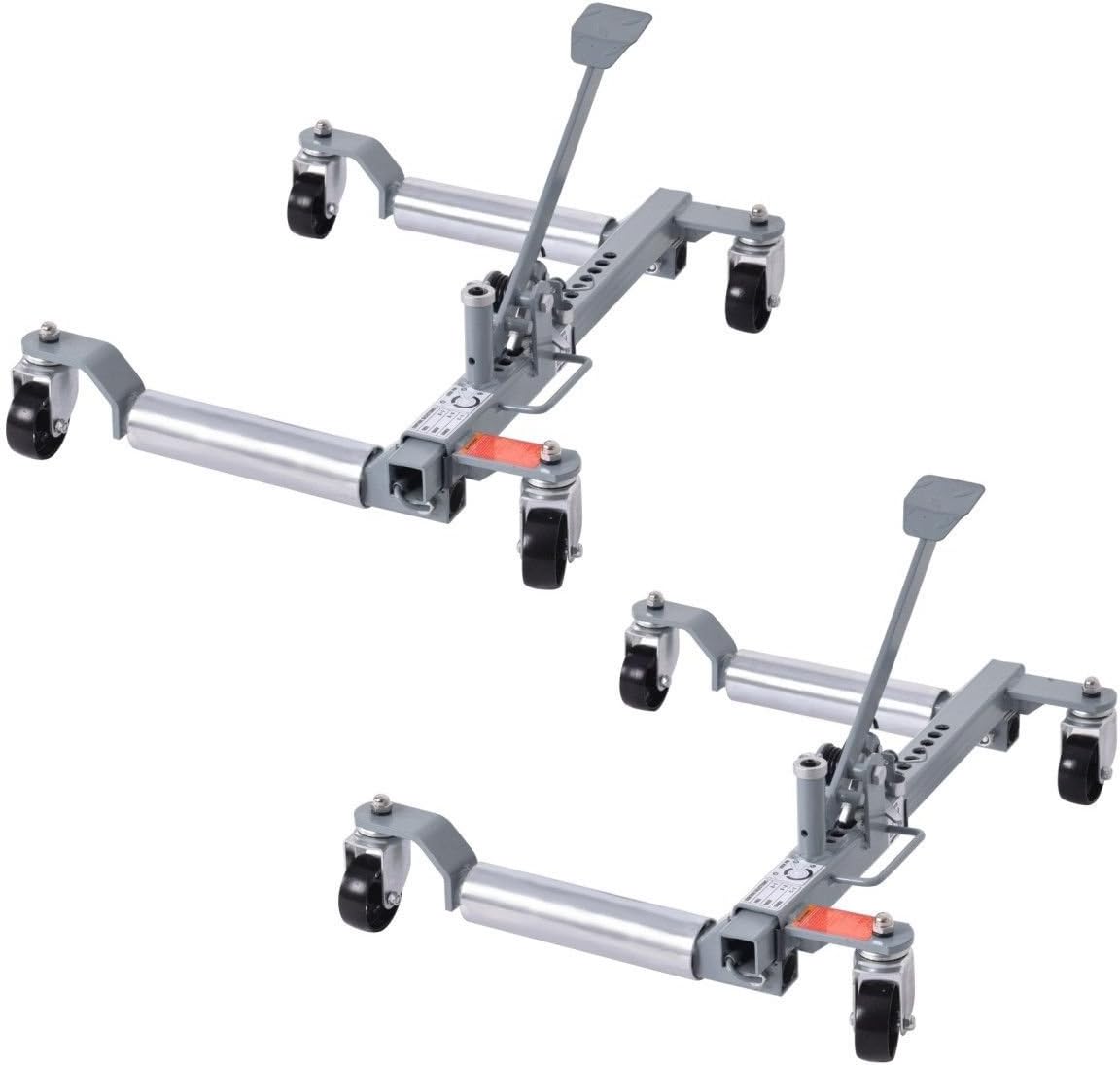 Wheel Dolly Car Skates Vehicle Positioning Hydraulic Tire Jack 1250 lb