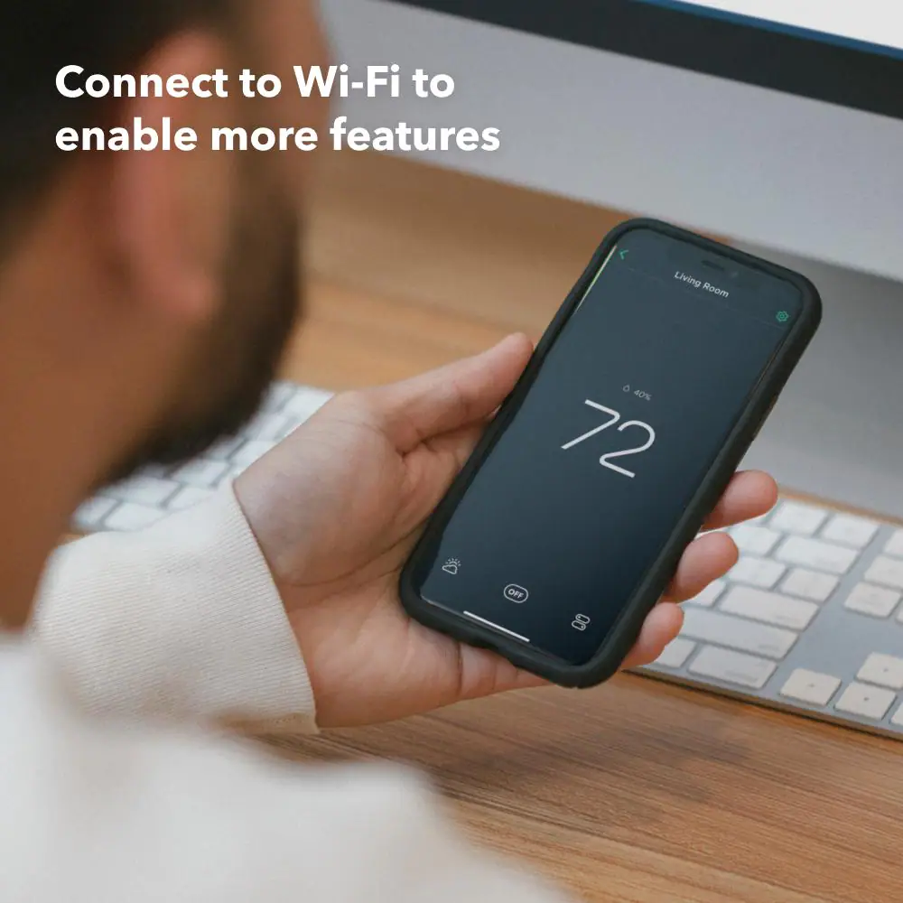 Smart Thermostat Enhanced Programmable Wifi Works with Siri Alexa Google Assistant Energy Star Certified Smart
