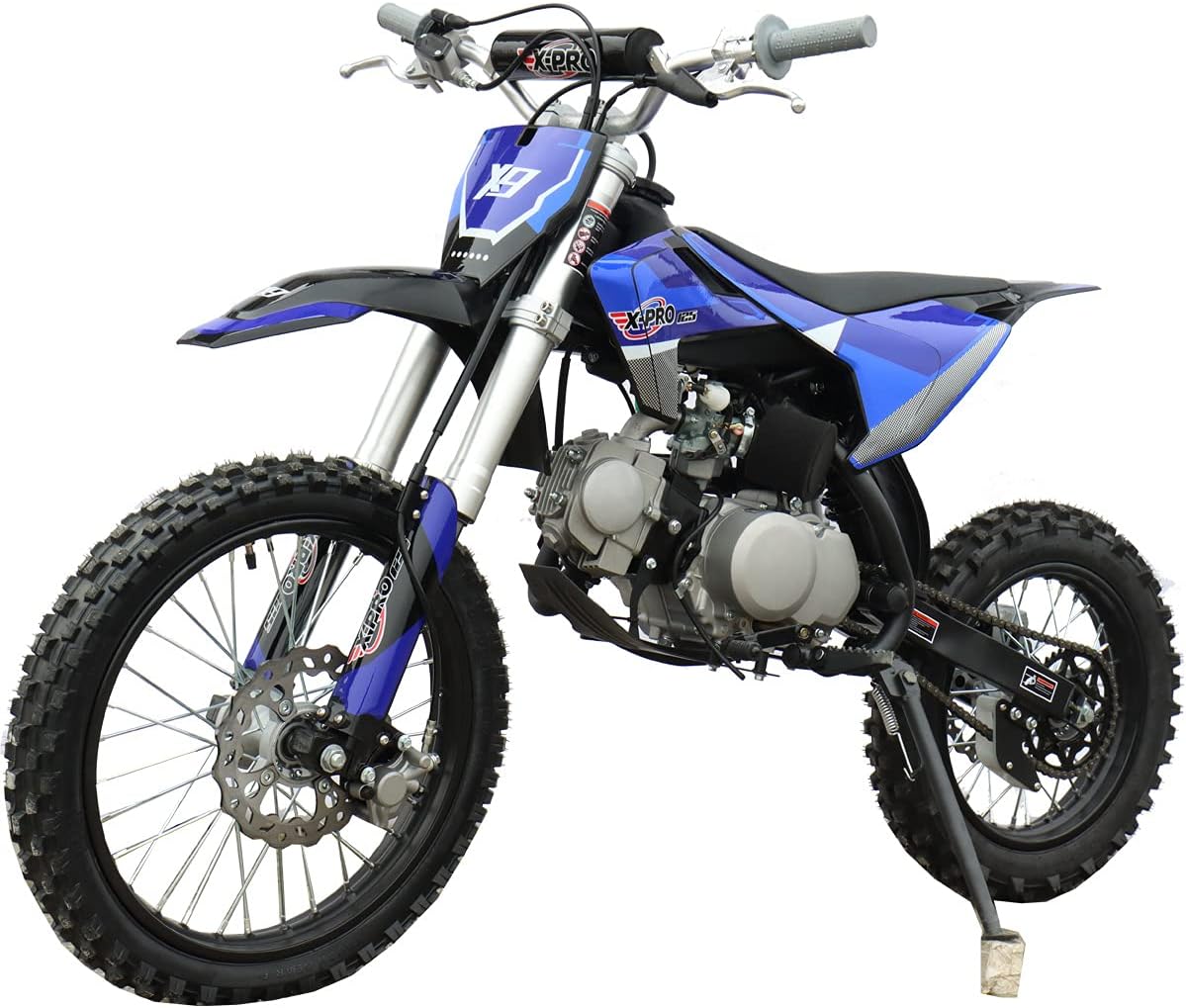 125cc Dirt Bike Pit Bike Adults Dirt Pit Bike 125 Dirt Bike Dirt Pitbike Big 17 /14 Tires Cradle Type Steel Tube Frame