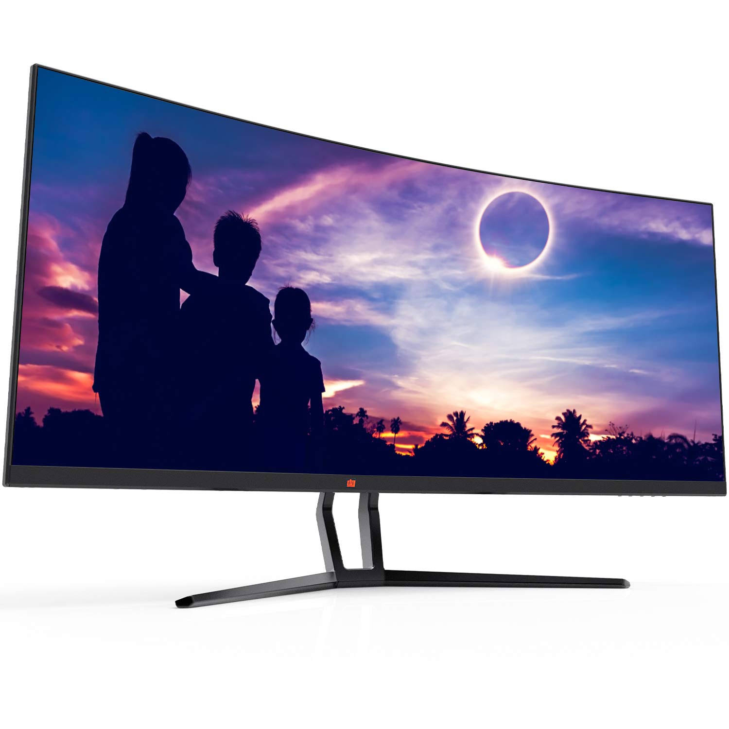 Gear 35x22 Curved UltraWide LED Gaming Monitor WQHD Display 3440x1440 21:9