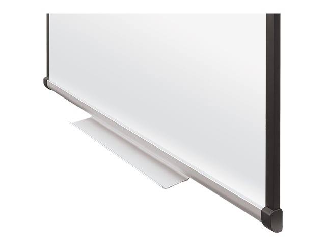 Whiteboard wall mountable 48 in x 35.98 in porcelain steel magnetic mahogany