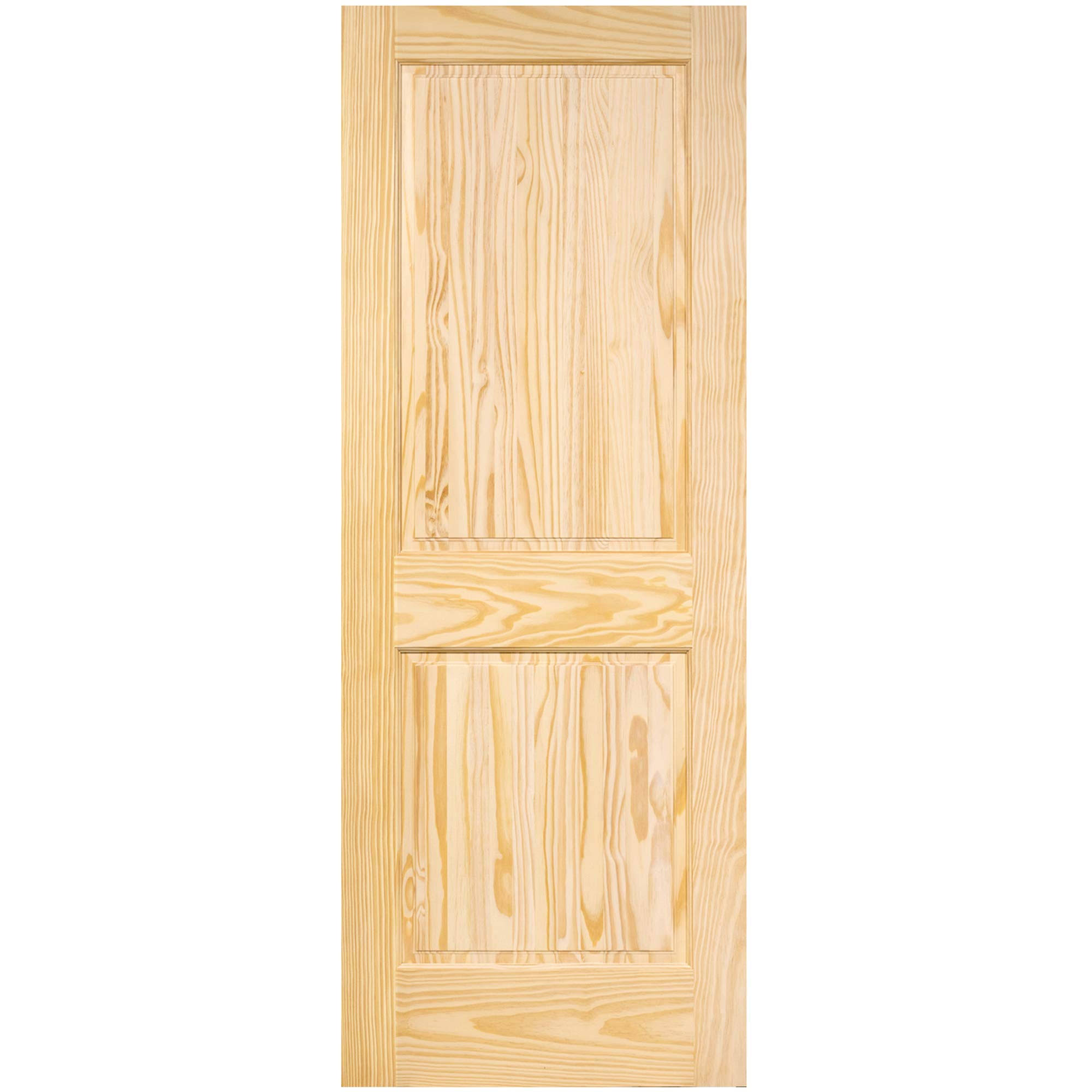 Bay Paneled Solid Wood Unfinished Colonial Standard DOOR 1 3/8 in. x 36 in. x 80