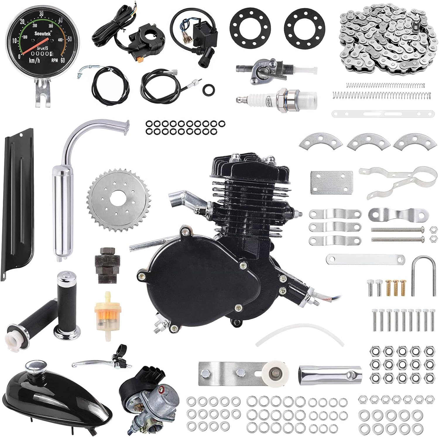 Bicycle Engine Kit 2 Stroke Gas Motorized Bike Motor Kit 26 28 Bicycle Motor Engine Kit Upgrade with
