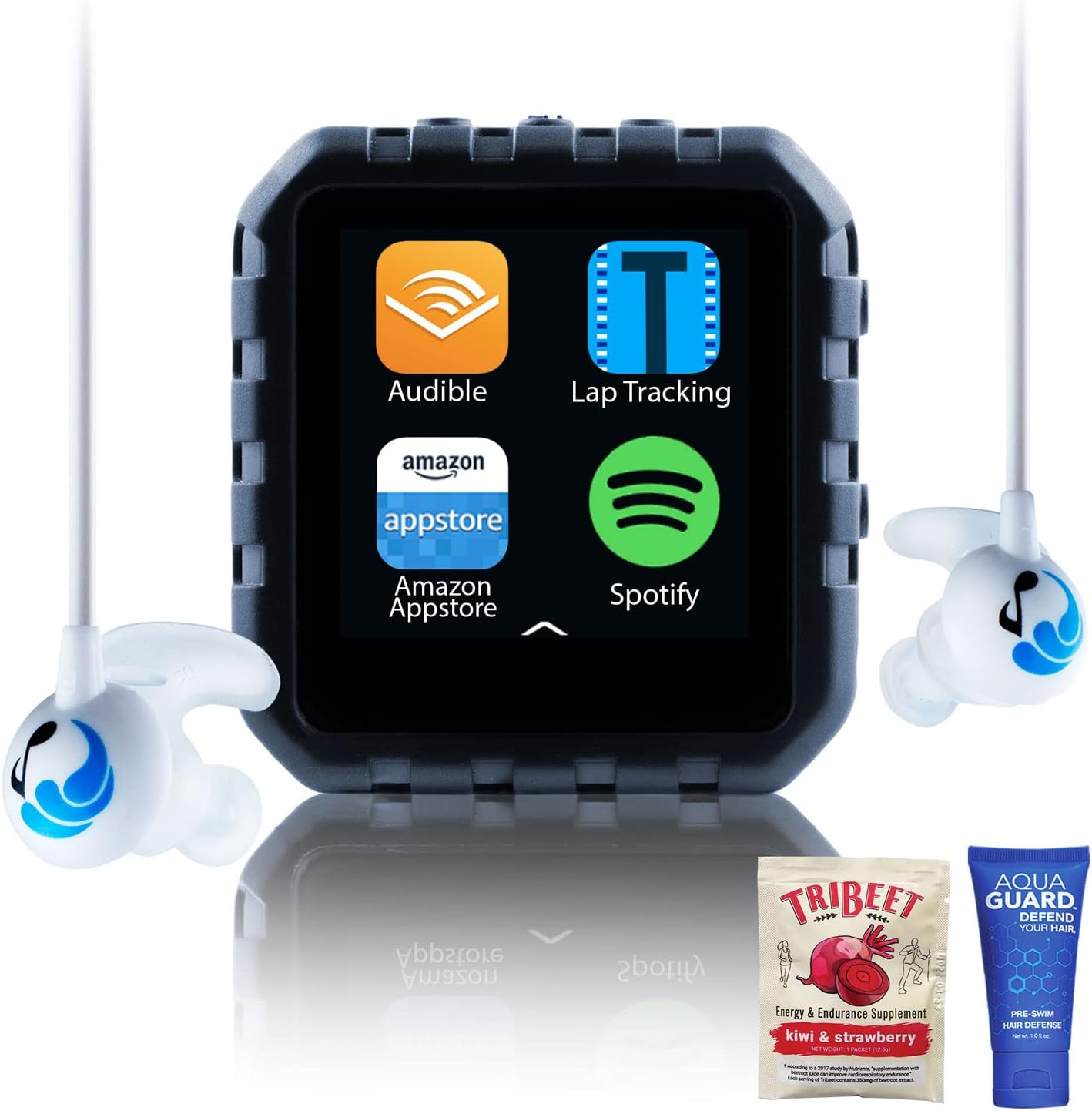 Waterproof Micro Tablet Compatible with Audible and More Plus Built in Lap Tracking (8GB Computers Tablets