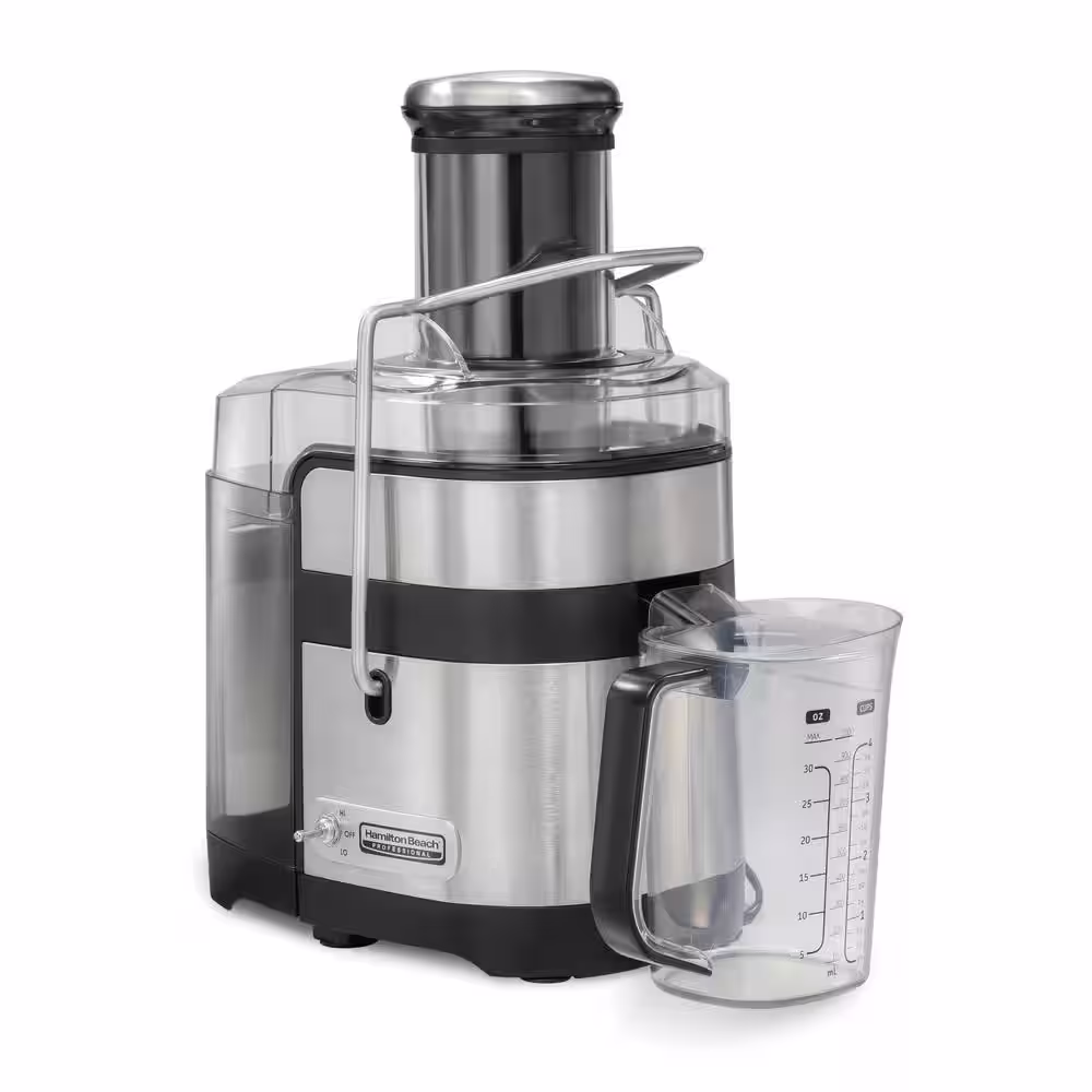 BEACH PROFESSIONAL 1100 W 16 oz Black Centrifugal Juicer Extractor with Super
