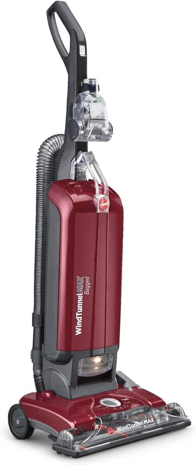 WindTunnel Max Bagged Upright Vacuum Cleaner with HEPA Media Filtration 30ft. Power Cord UH30600