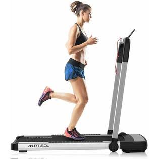 2 in 1 Treadmill Folding Portable Walking Machine 2.25HP Installation free w/