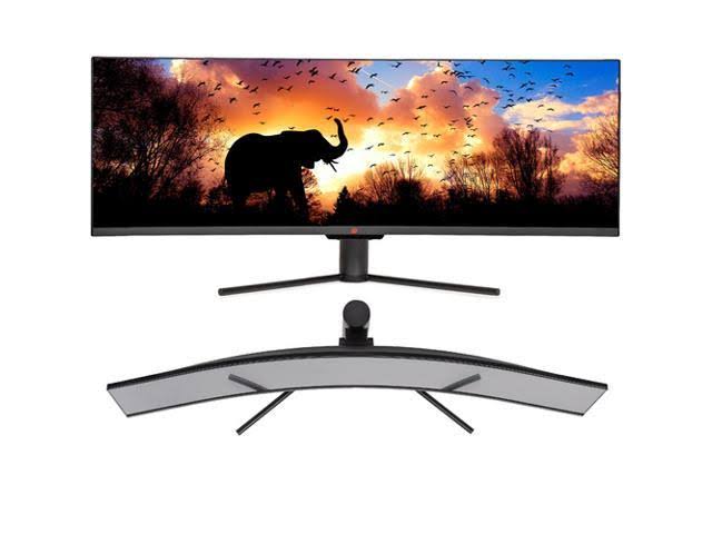 Gear 43x22 Curved UltraWide LED 3840x1200 32:10 120Hz FreeSync 4ms Gaming