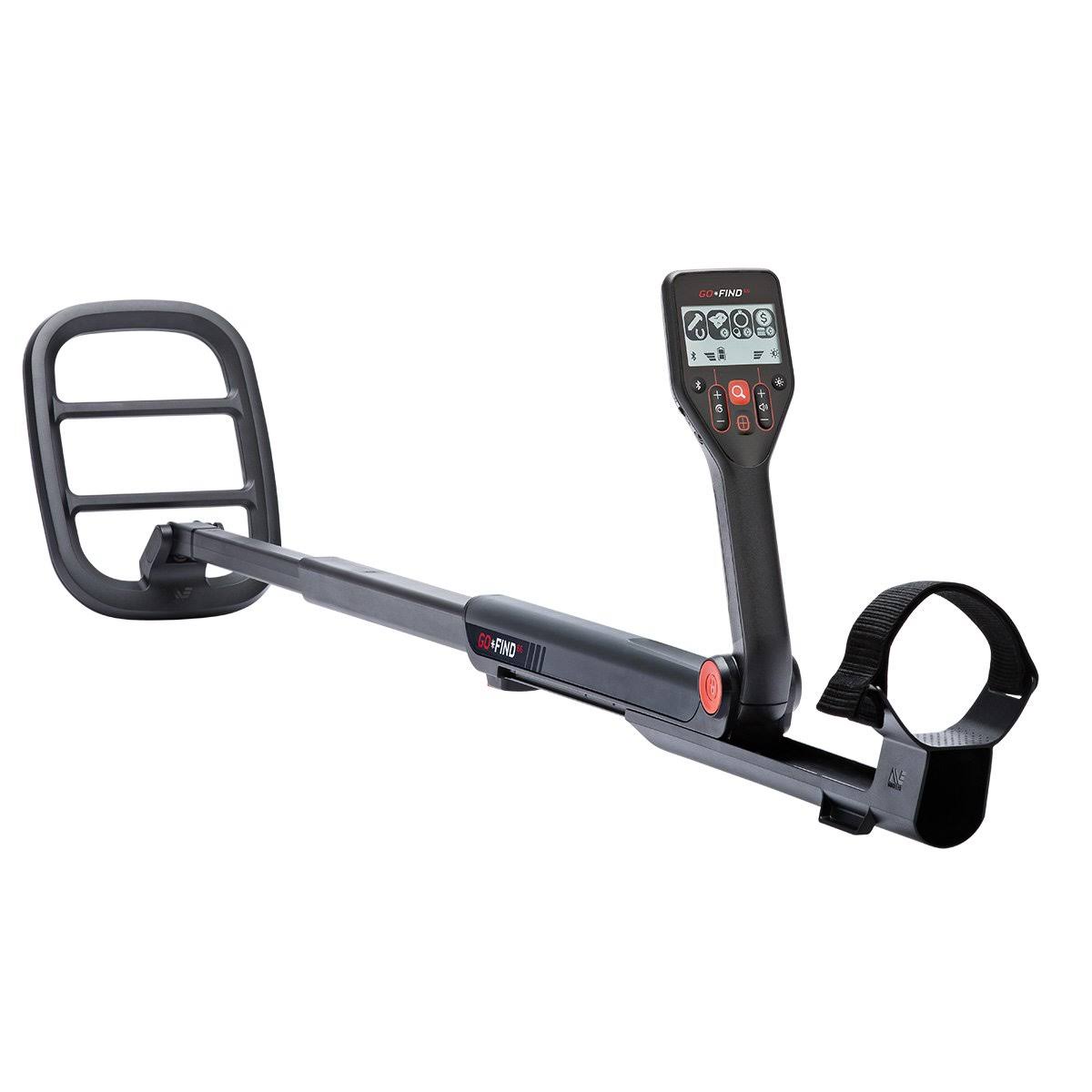 GO FIND 66 Metal Detector with Pro Find 20 Pinpointer u0026 Black Carry