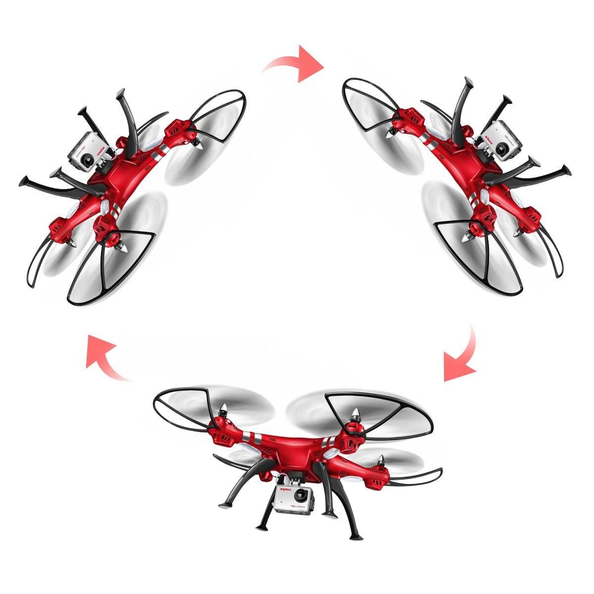 X8HG Drone New Altitude Hold Mode Headless RC Quadcopter with 8MP Camera
