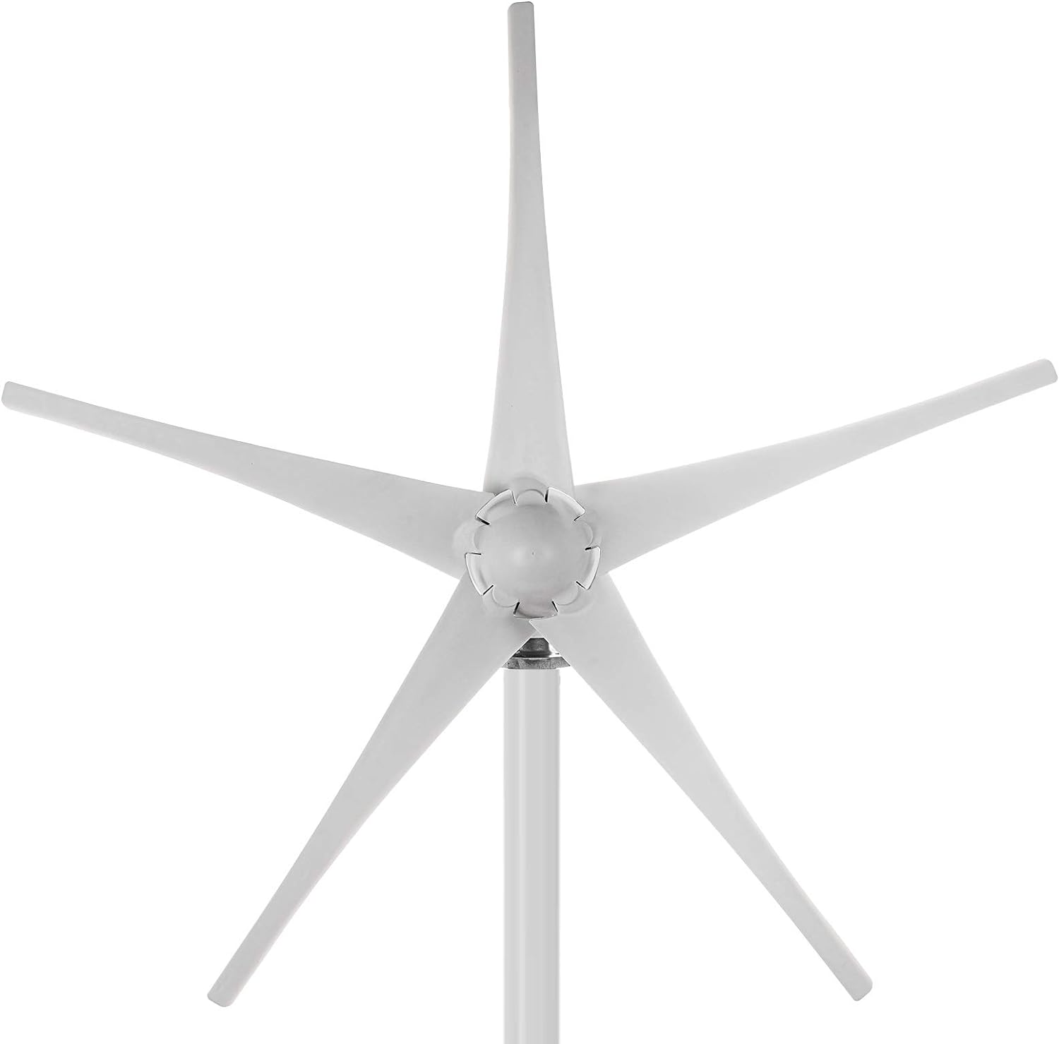 Wind Power 1200W Wind Generator Hybrid Wind Turbine Generator DC 12V Turbine Wind Generator 5 Blades Wind Generator