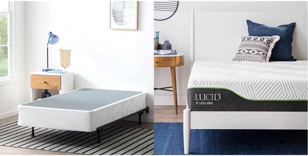 12 Inch Latex Hybrid Mattress Memory Foam Responsive Latex Steel Coils Firm Feel Temperature