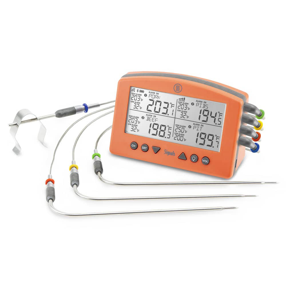 Signals BBQ Alarm Thermometer with Wi Fi and Bluetooth Wireless Technology