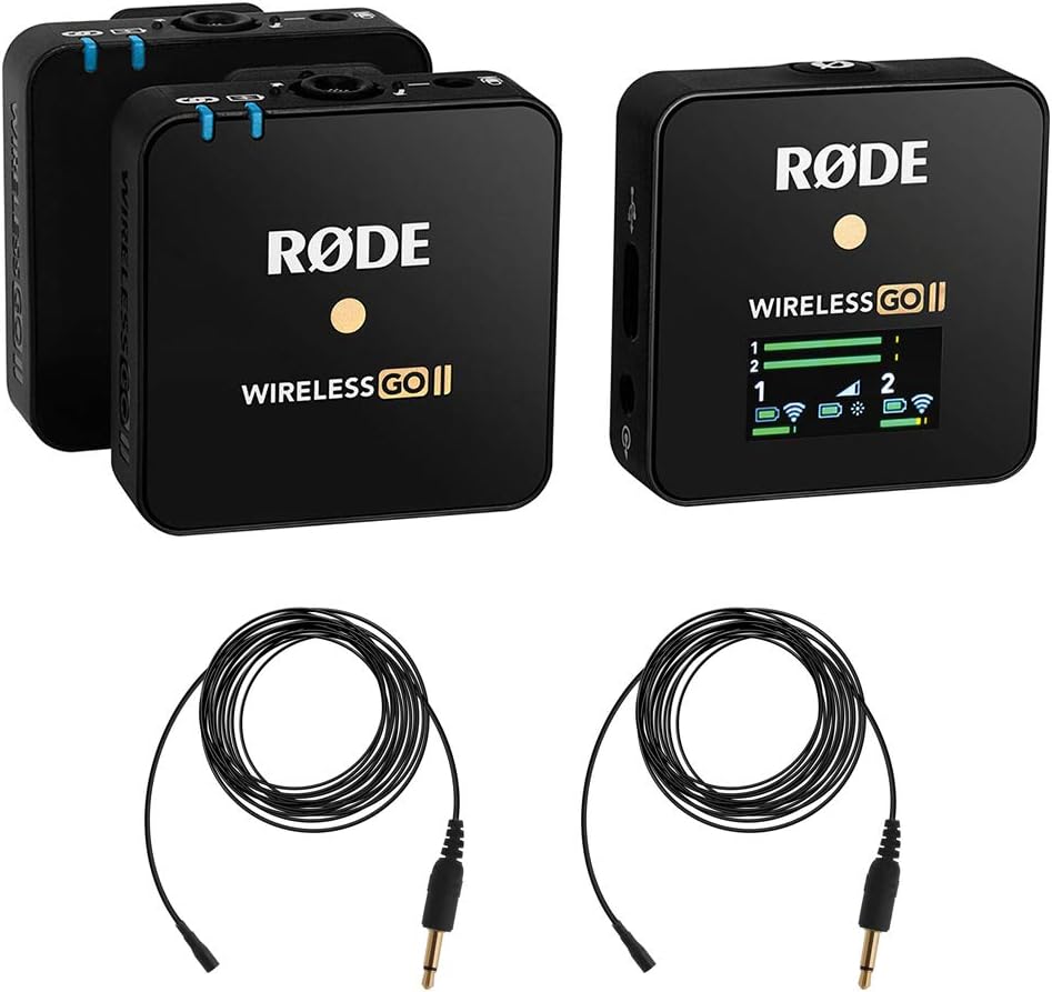 Wireless GO II 2 Person Compact Wireless Mic System/Recorder Bundle with 2X Omnidirectional Lavalier