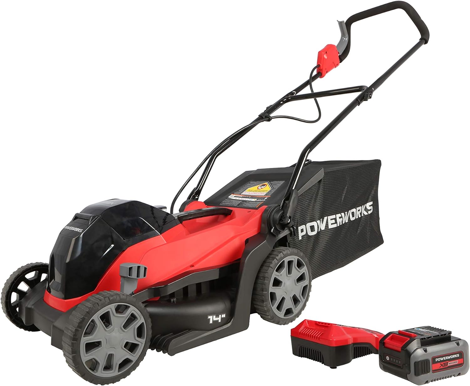 XB 40V 21 Brushless Cordless Push Mower 4Ah Battery and Charger Included