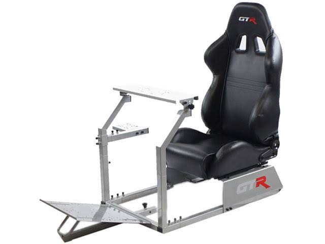 Simulator GTA Model with Real Racing SEAT Driving Simulator Cockpit Gaming Chair with Gear Shifter
