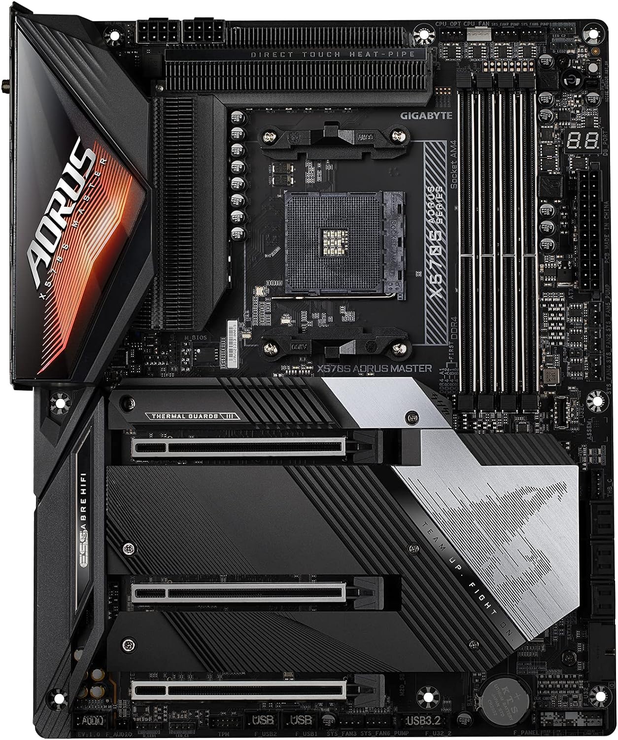 X570S AORUS Master (AMD/ X570S/ Ryzen 5000/ ATX/PCIe 4.0/ SATA 20Gb/s/USB 3.2/