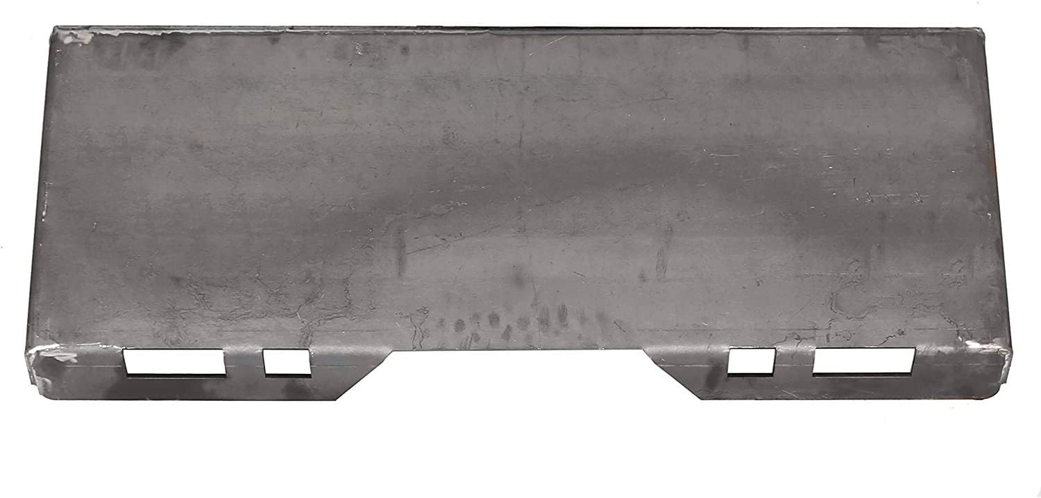 1/2 New Unpainted Steel Quick Tach Attachment Skid Steer Mount Plate Loader Bobcat