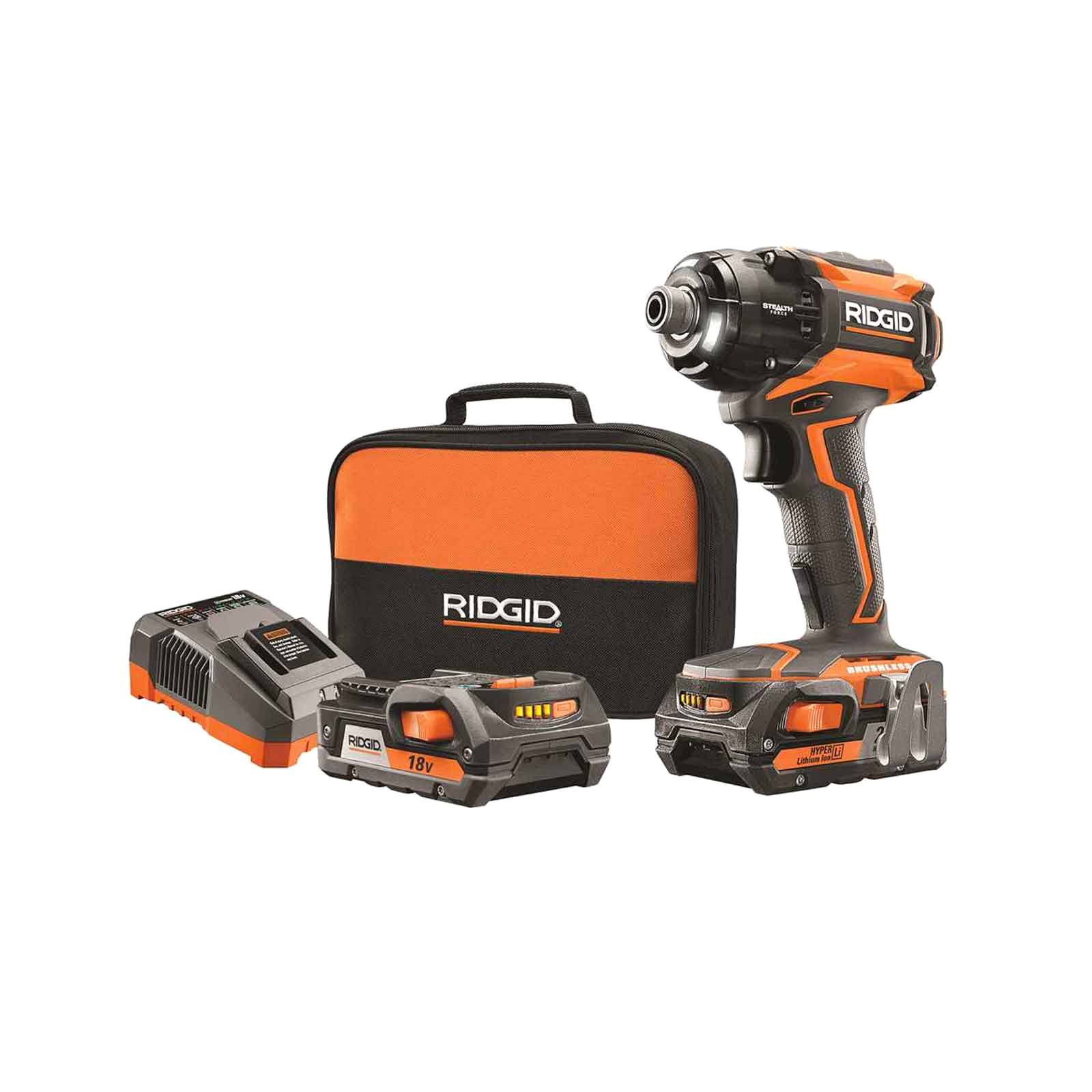 18 Volt Stealth Force Brushless Hyper Lithium Ion Cordless Pulse Driver