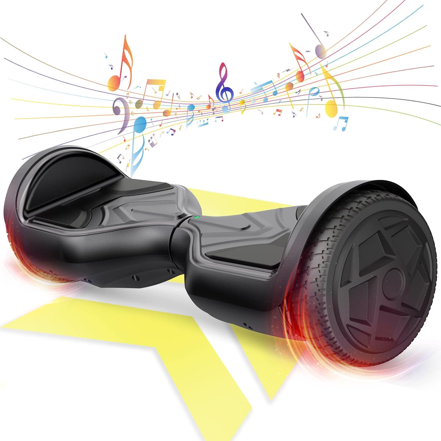 Skateboards Scooters Hoverboard 6.5 Inch Self Balancing Hoverboards with Bluetooth Hover Board for Kids
