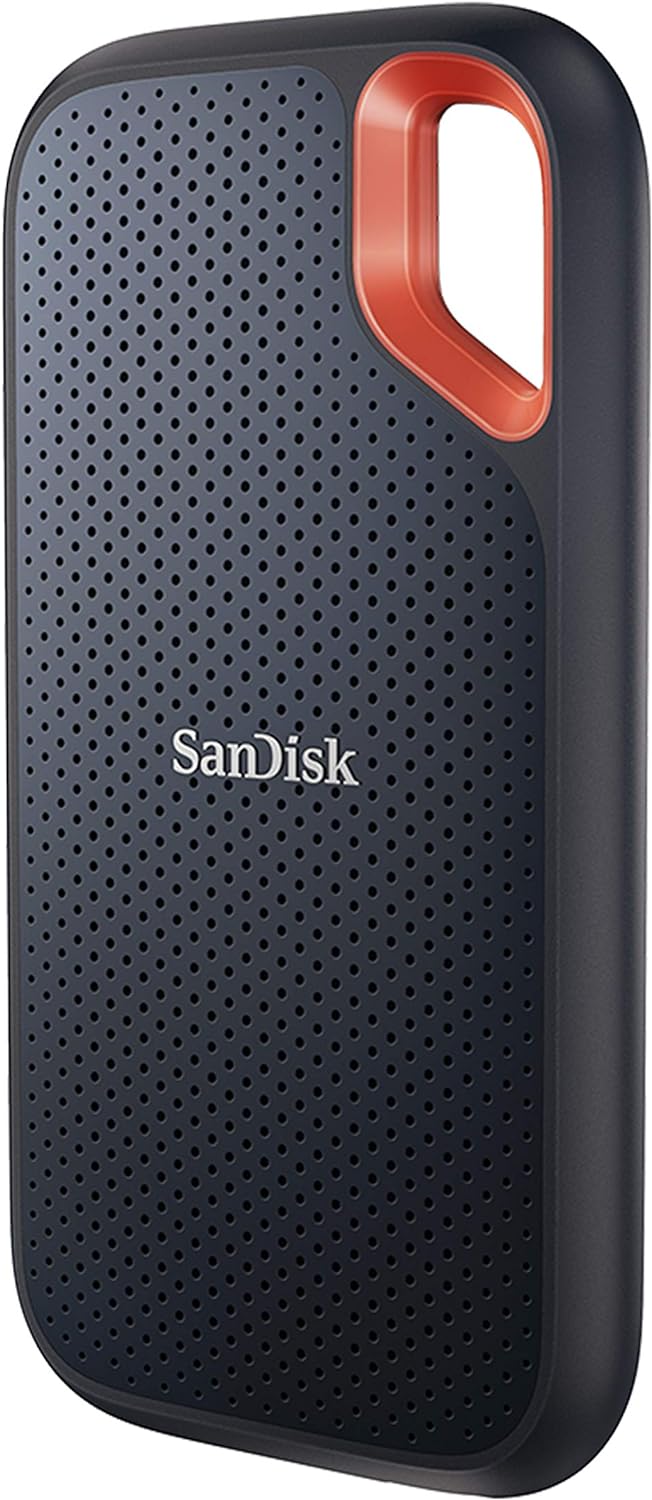 1TB Extreme Portable SSD Up to 1050MB/s USB C USB 3.2 Gen 2 External Solid State Drive