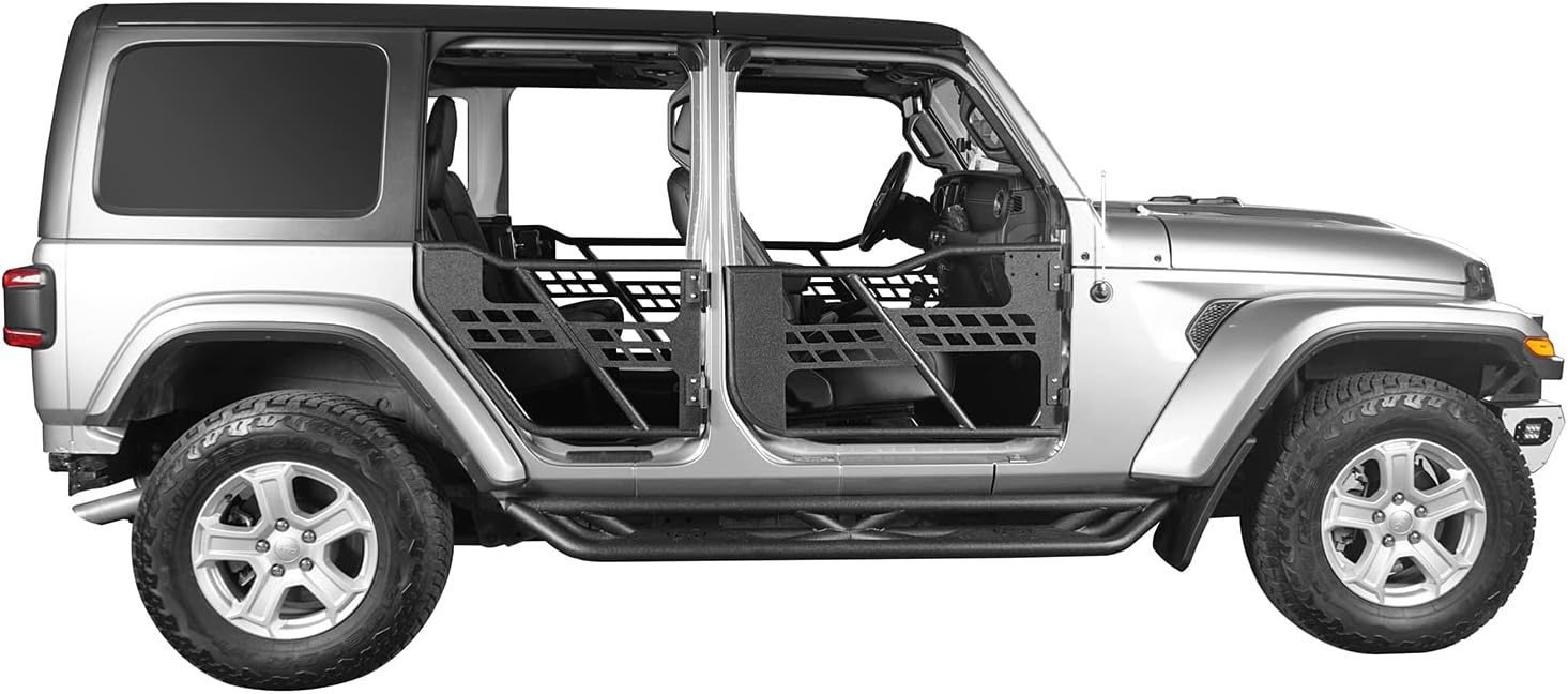 Gladiator JT Doors Off Road Summer Half Door Compatible with 2020 2021 2022 Jeep JT Gladiator P/U