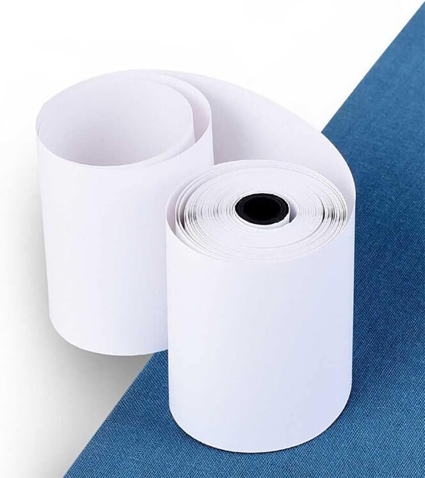 2 1/4'' x 50' Thermal Paper Rolls White Thermal Paper Cash Register POS Receipt Paper(10