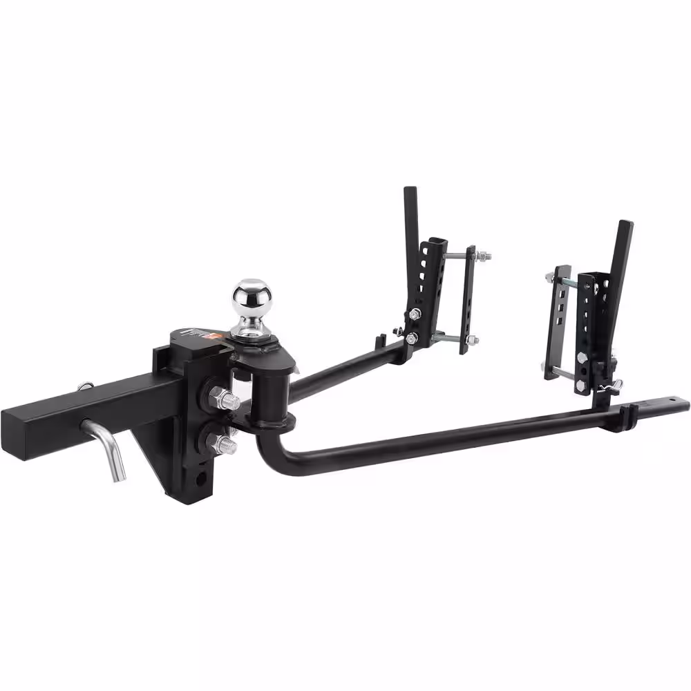 Weight Distribution Hitch 1 500 lbs. Weight Distributing Hitches Kit 2 5/16 in. Alloy Steel Ball with Sway