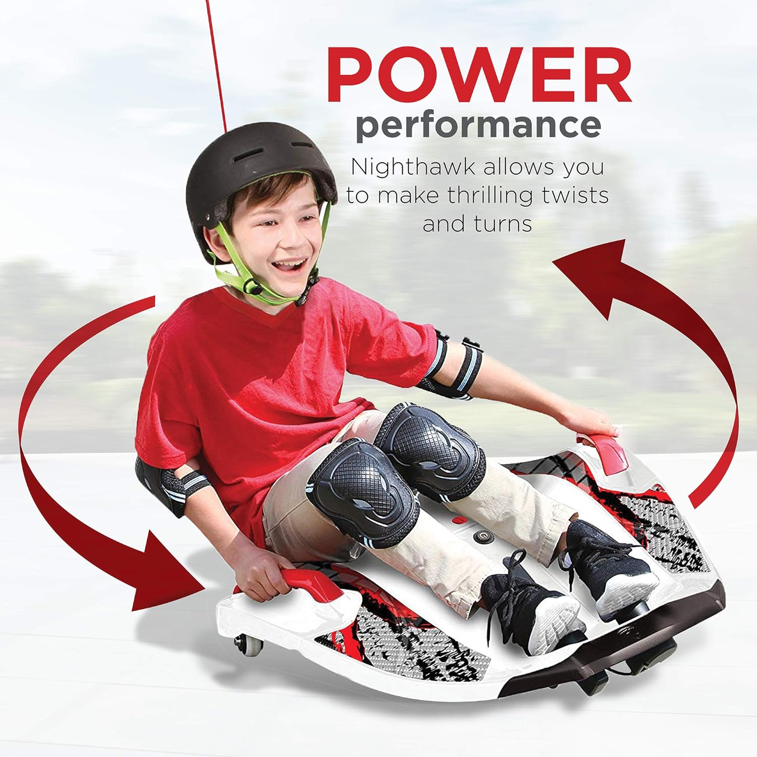 12V Nighthawk Electric Ride On Toy For Ages 6 Up Battery Powered Kid's Ride On For Boys Girlsup To 6 mph
