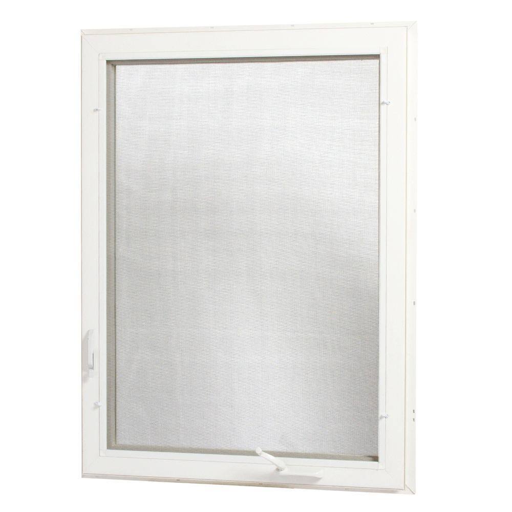 Windows VC3648 R 36 in. x 48 in. Right Hand Vinyl Casement Window with Screen
