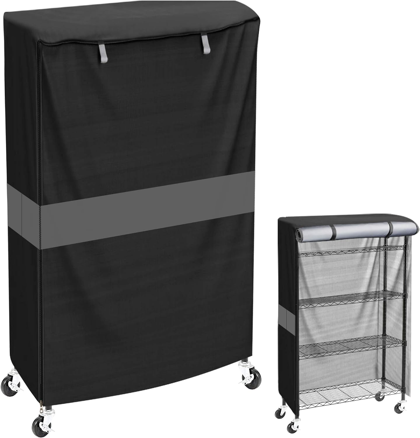 Shelves Drawers Shelving Cover Wire Rack Cover for Sundries Shelf Cover for 24X18X60