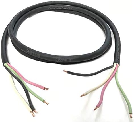 Wire 50 Foot SJOOW 16 AWG 4 Conductor 300V Portable Power Cable 50 Foot Roll in a