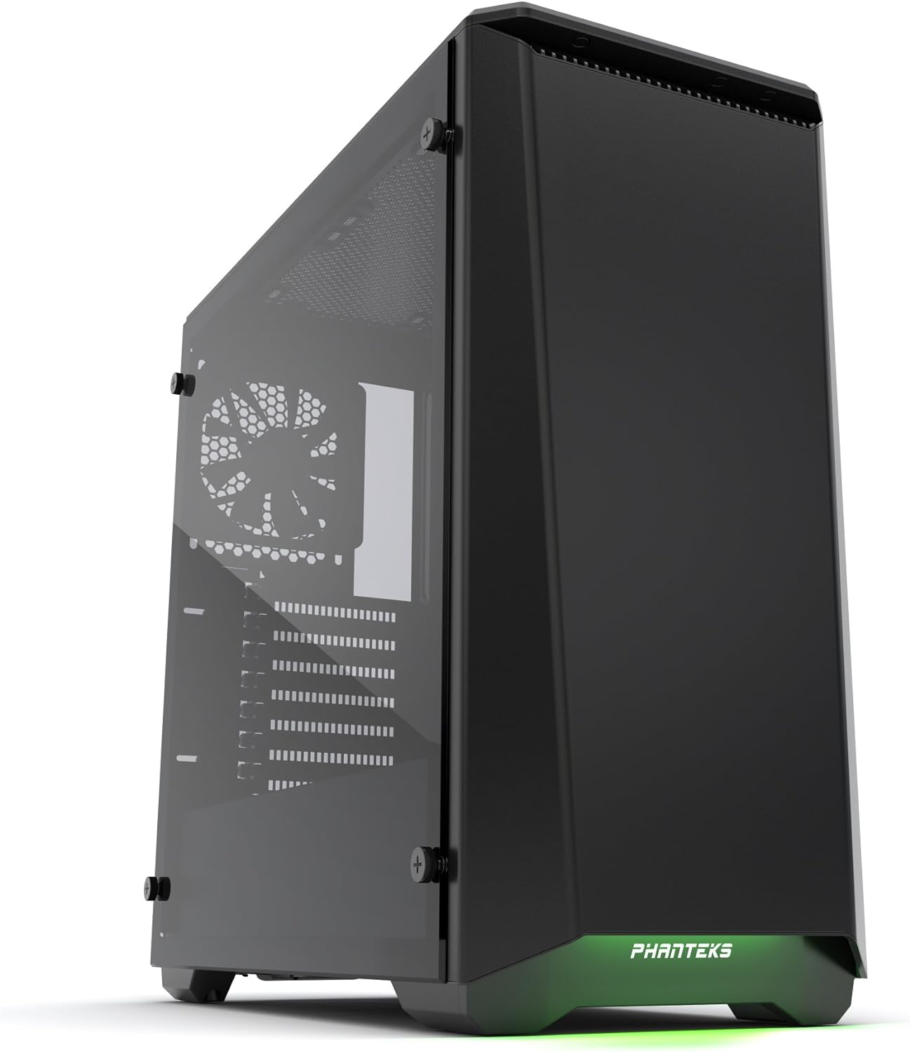 (PH EC416PTG_BK) Eclipse P400 Steel ATX Mid Tower Case Tempered Glass Edition Satin