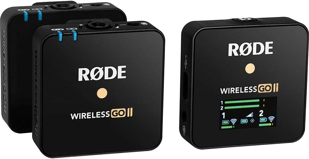 Wireless GO II 2 Person Compact Wireless Mic System/Recorder Bundle with 2X Omnidirectional Lavalier