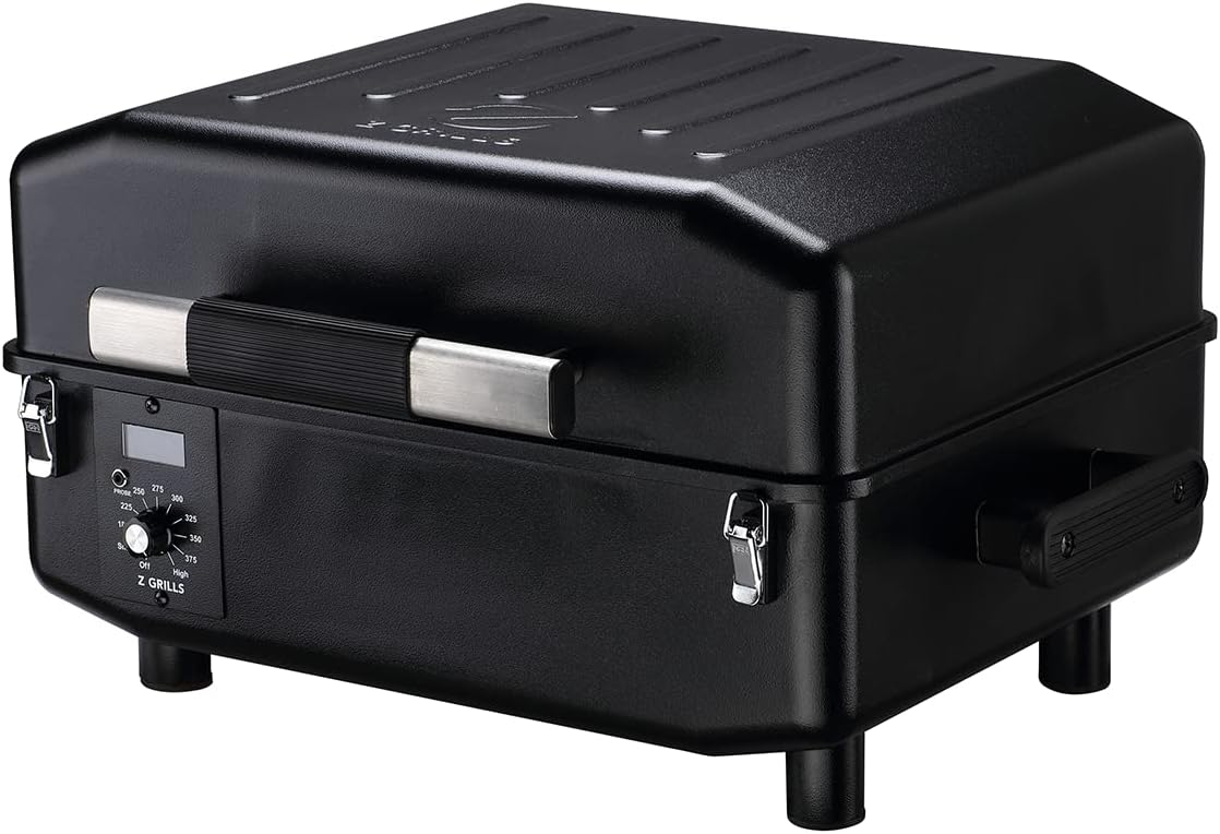 Smokers ZPG 450A 2020 Upgrade Wood Pellet Grill Smoker 6 in 1 BBQ Grill Auto Temperature Control 450 Sq in