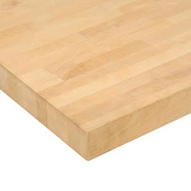x 30x22D x 1 3/4x22 Thick Birch Butcher Block Square Edge Workbench Top