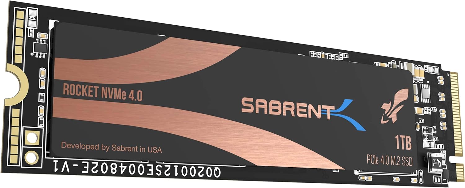 1TB Rocket NVMe 4.0 Gen4 PCIe M.2 Internal SSD Extreme Performance Solid State Drive