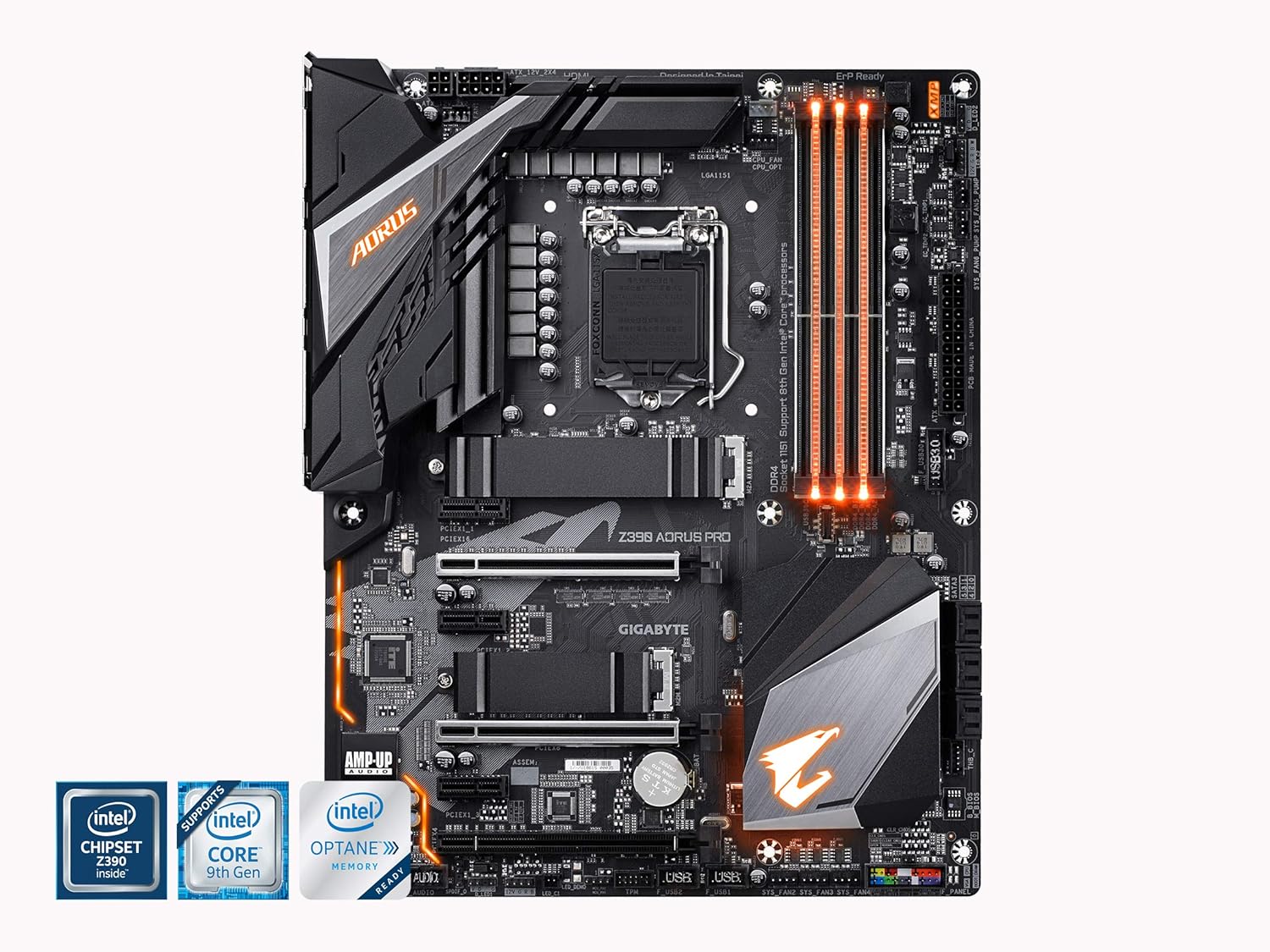 Z390 AORUS PRO (Intel LGA1151/Z390/ATX/2xM.2 Thermal Guard/Realtek ALC1220/RGB Fusion/Gaming